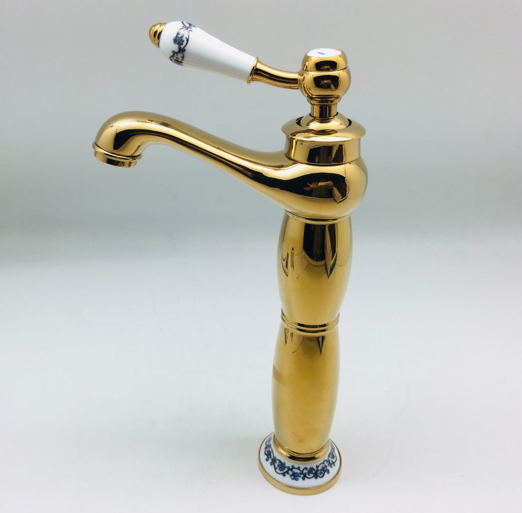 Chrome Plated Brass /Zinc Bathroom Basin Tap