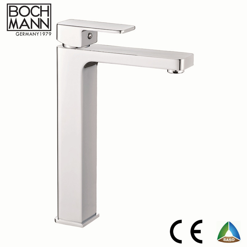 Classical Square Shape High Bathroom Water Faucet