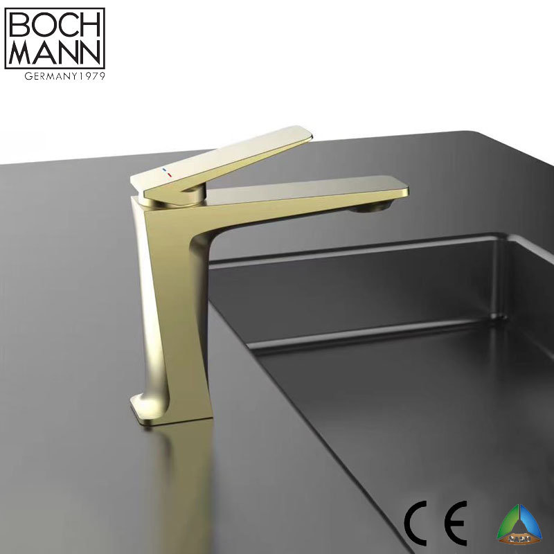 Matt Black Color Bathroom Toilet Copper Metal Material Basin Taps