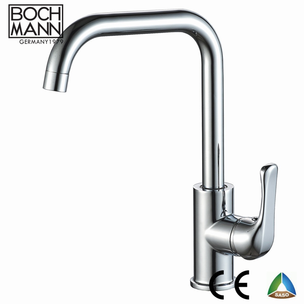 Economic Price Classical Chrome Swan Neck Shape Spout Sink Water Faucet