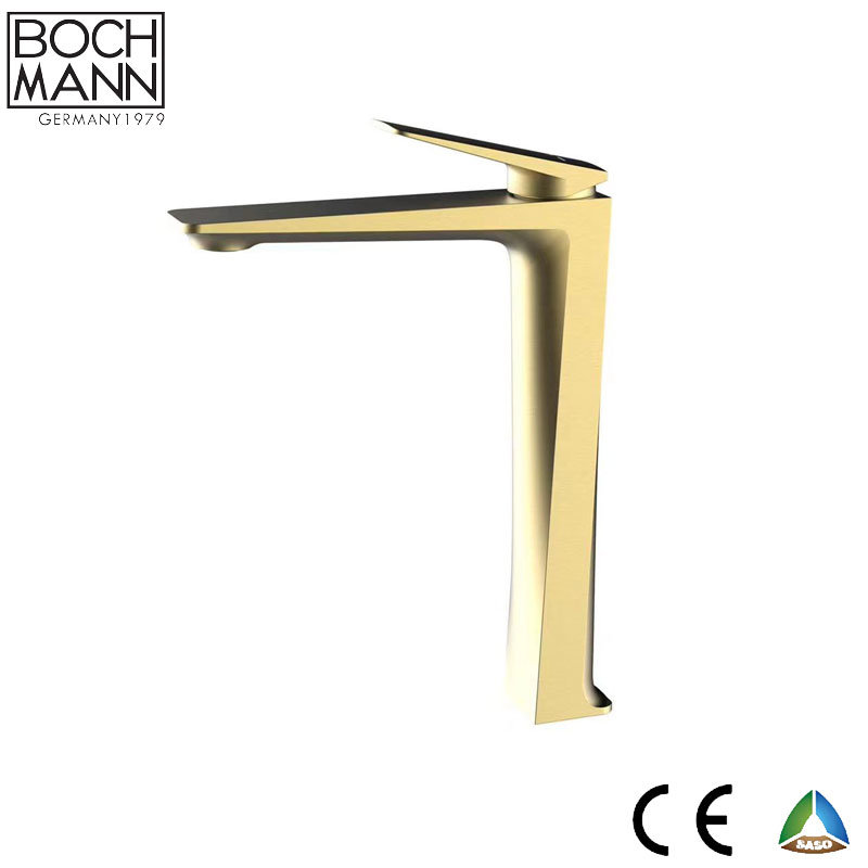 Art Design Qualified CE Saso Brass Bathroom Washing Hand Water Faucet