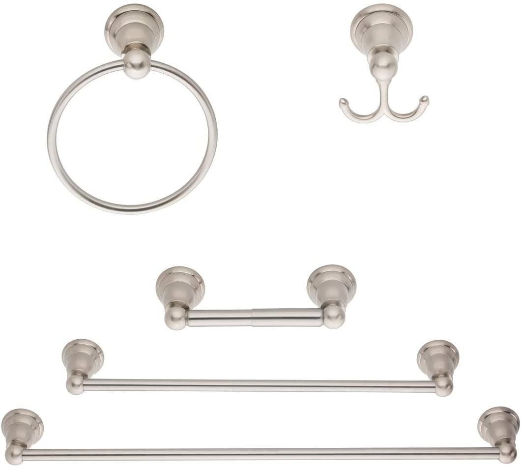 Ebay USA Market Bathroom Hardware 5 PCS Set Towel Ring