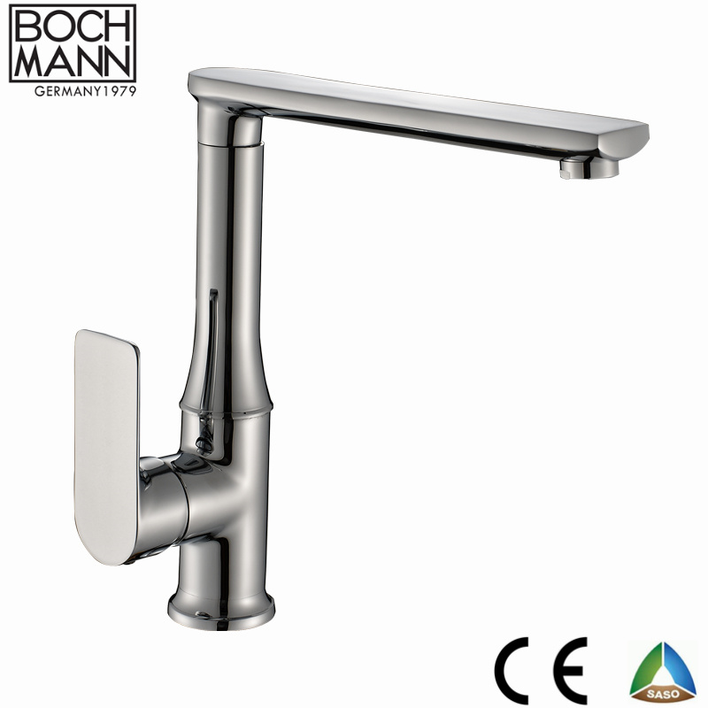 Flat Surface Angle Shape Low Lead Brass Bath Mixer