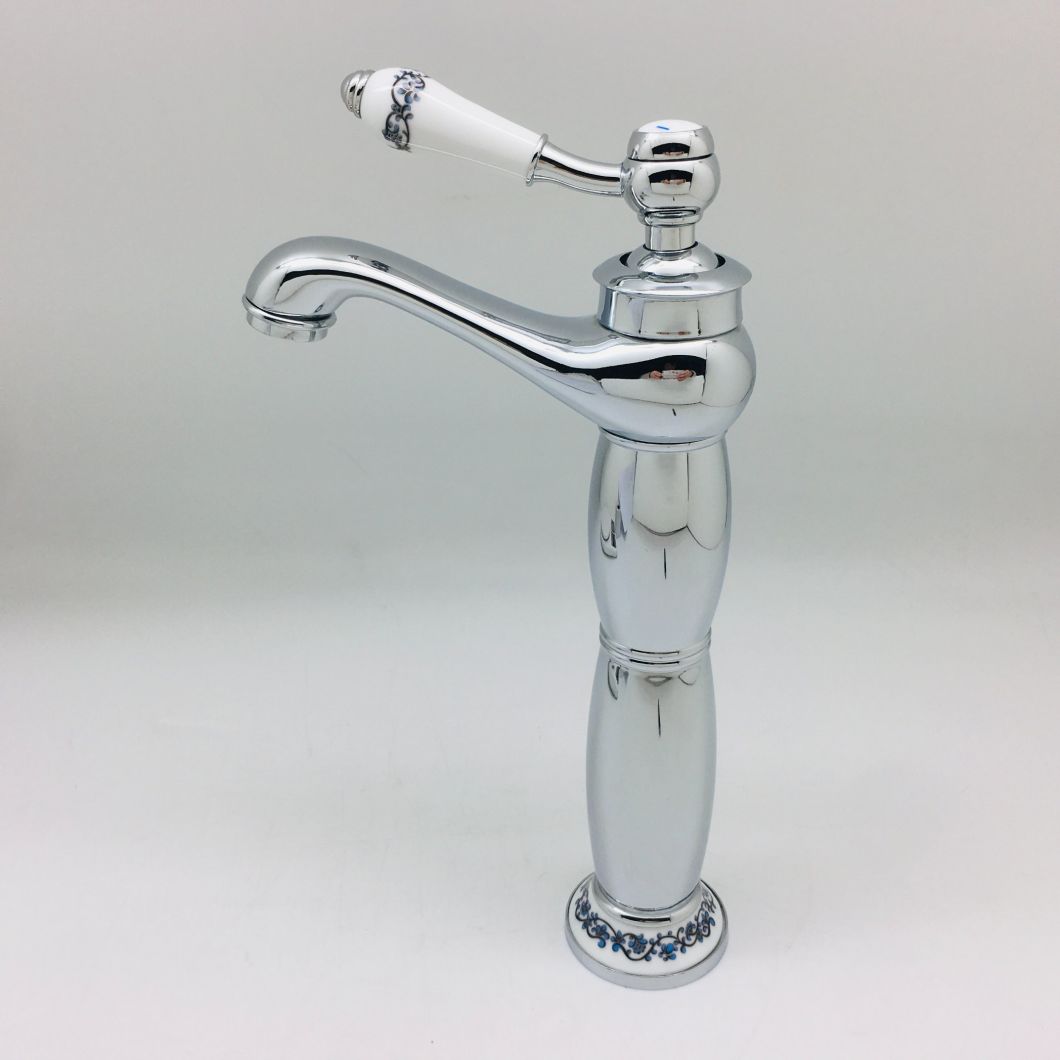 Chrome Plated Brass /Zinc Bathroom Basin Tap