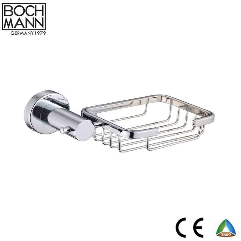 Stainless Steel Nickel Brushed Metal Robe Hook for Bathroom