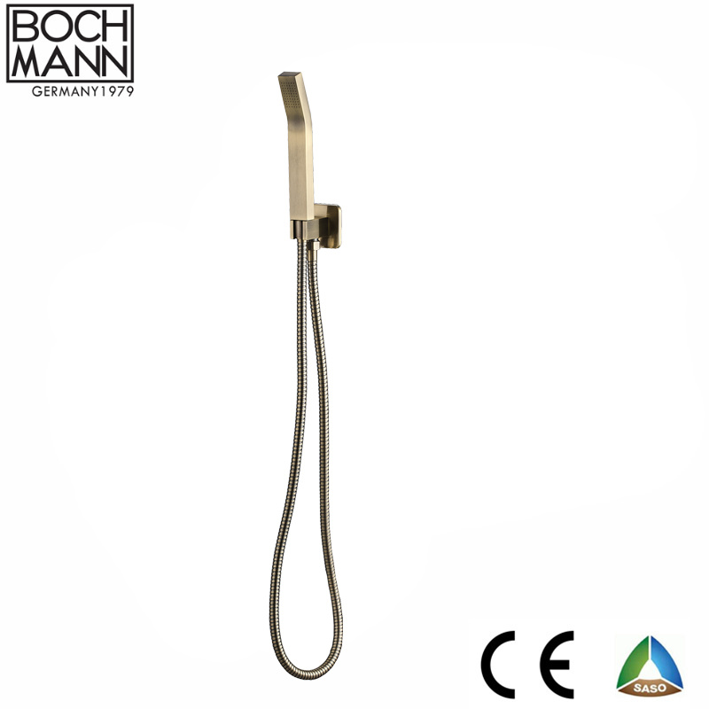 Brass Body Handle Shower and Square Handle Shower Bathroom Accessories