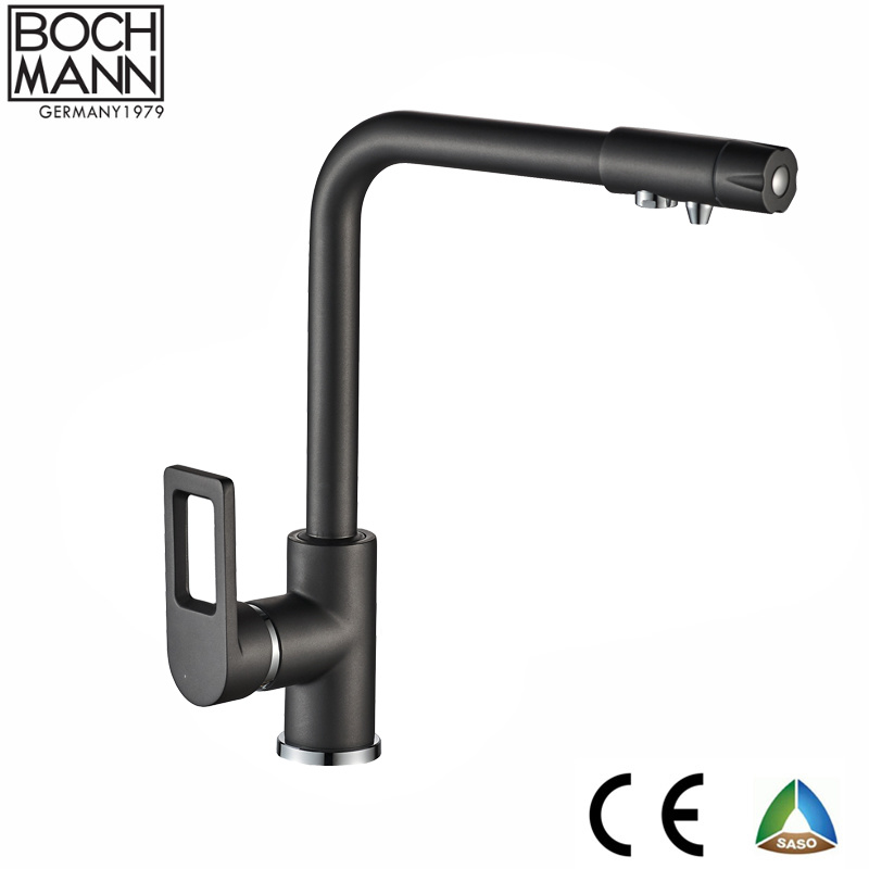 Chrome Color Pure Water Faucet and Brass Body Kitchen Faucet